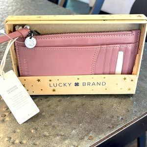 Women’s Leather Wallet by Lucky Brand